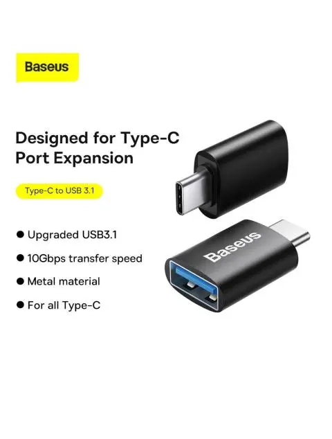 Adaptateur OTG Type-C vers USB 3.1 Baseus