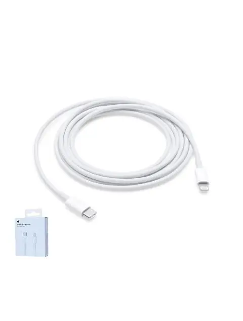 Câble Apple USB-C vers Lightning (2 m) MQGH2ZM/A Blanc Origine