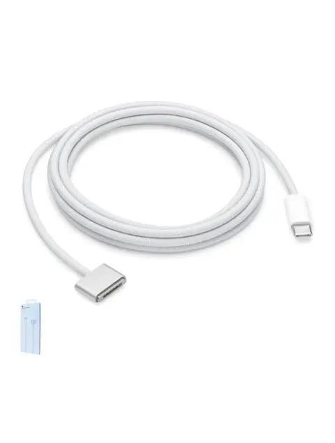 Câble Apple USB-C vers MagSafe 3 (2m) MLYV3ZM/A Argent Origine