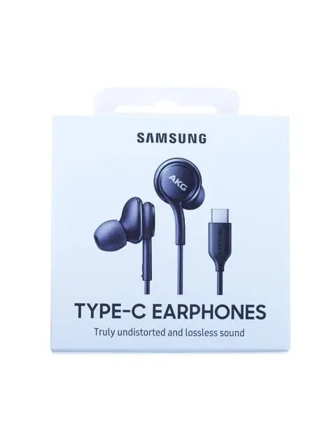 Écouteurs Samsung Galaxy AKG Type-C EO-IC100BBEGWW Noir Origine