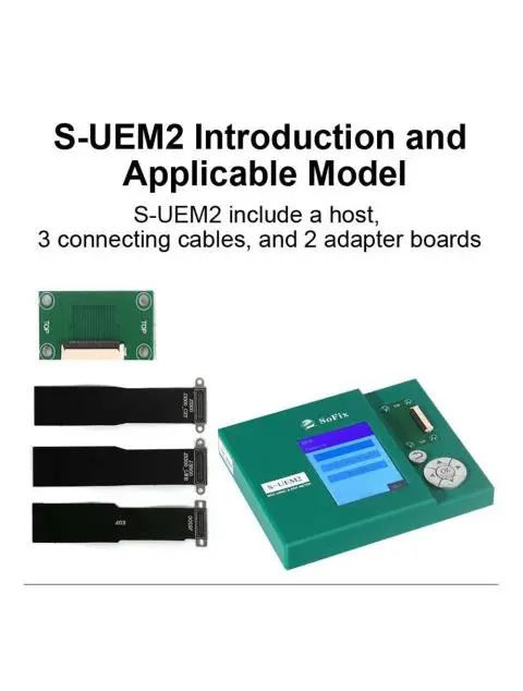 Testeur USB-C et EDP pour carte mère de MacBook Sofix S-UEM2