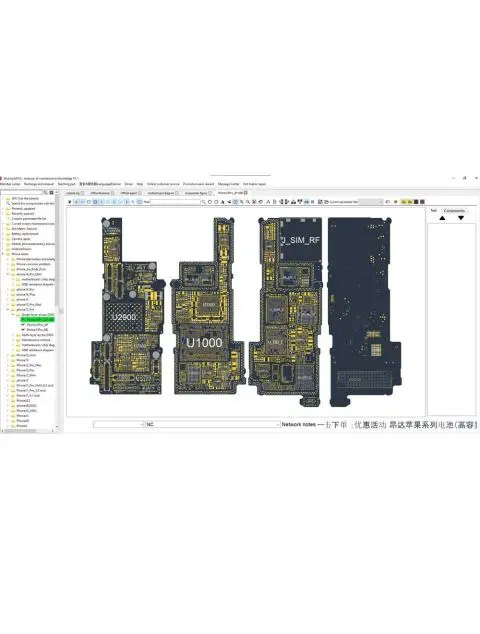 Schémas Circuit Carte Mère (Réparation) Wuxinji WXJ | Pieces2mobile