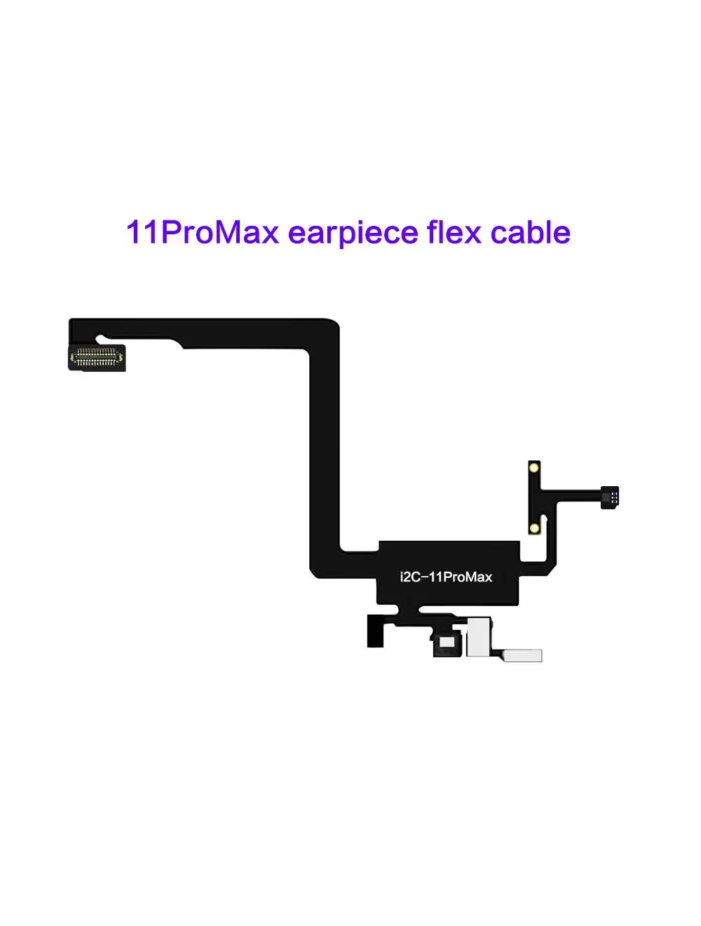 Nappe capteur de proximité programmable à clipser sans écouteur interne i2C iPhone 11 Pro Max