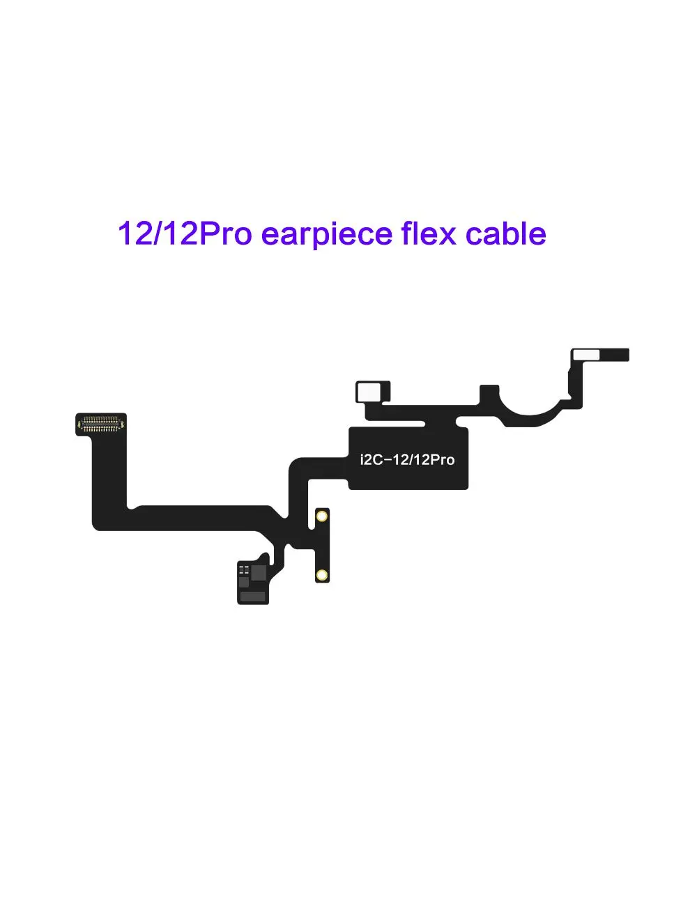 Nappe capteur de proximité programmable à clipser sans écouteur interne i2C iPhone 12 / 12 Pro