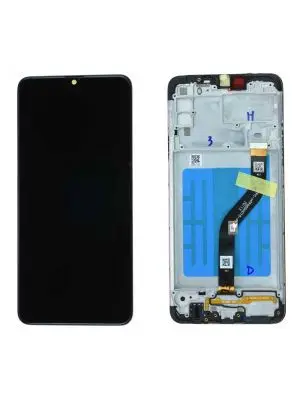 MMOBIEL Écran Tactile Compatible avec Samsung Galaxy A20s 6.5 inch 2019 Vitre Kit de Remplacement Noir Kit d'Outils Inclus 