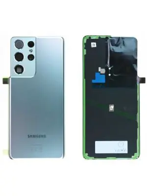 Vitre Arrière Samsung Galaxy S21 Ultra 5G (G998B) Phantom Titanium Origine