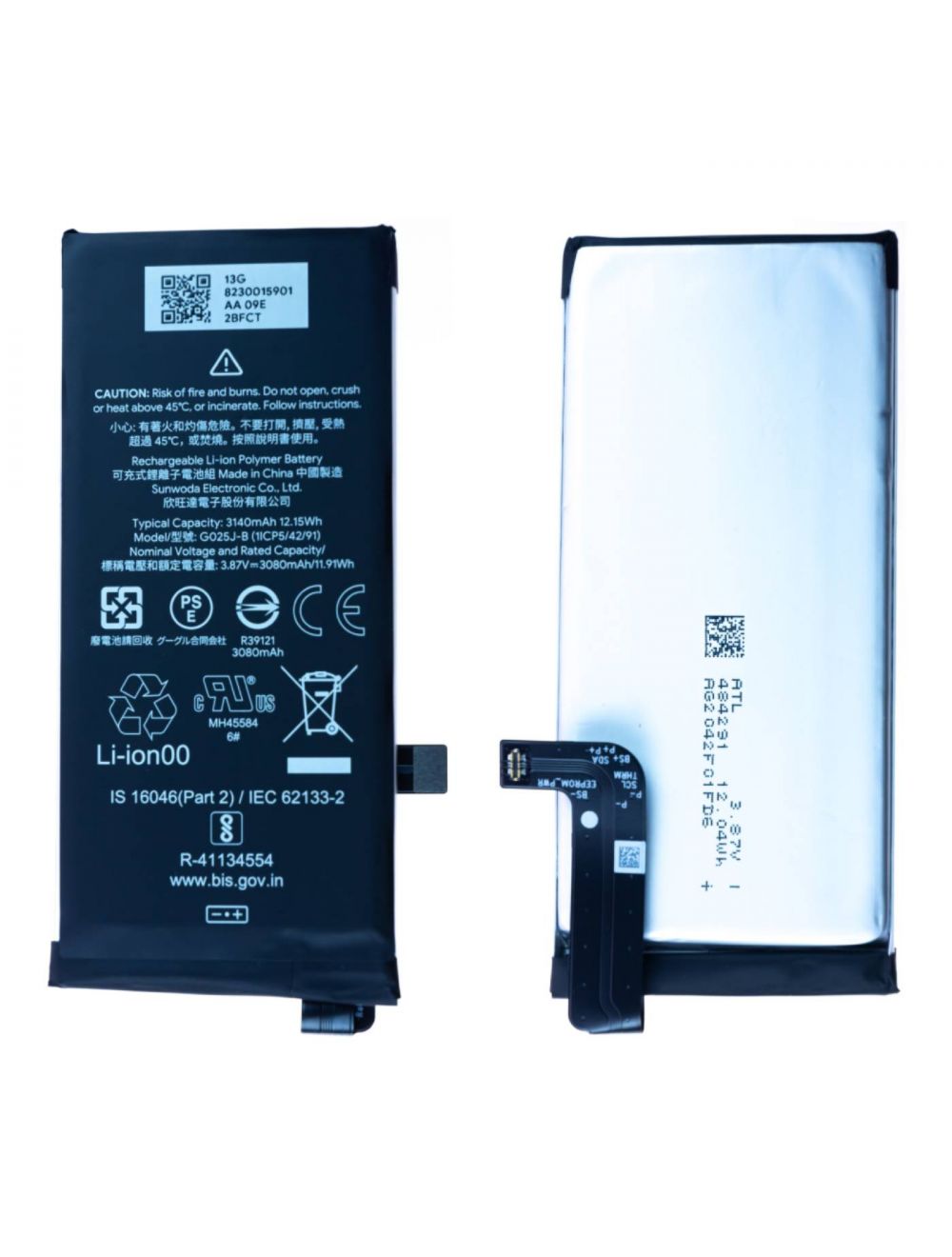 Batterie Google Pixel 4A 4G G025JB Origine Pieces2mobile