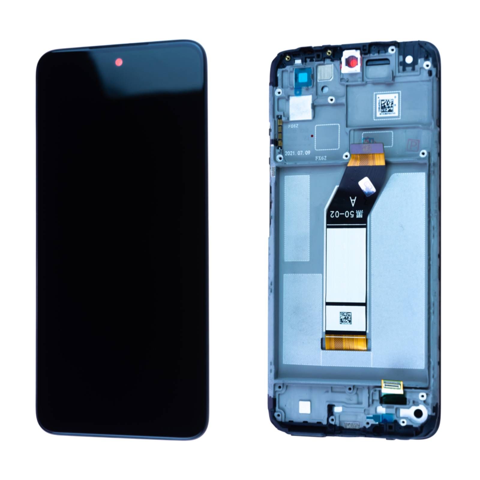 Écran Complet Xiaomi Redmi 10 5G Noir - Pièce Détachée D'occasion, Fonctionnel, Avec Marques D'usure