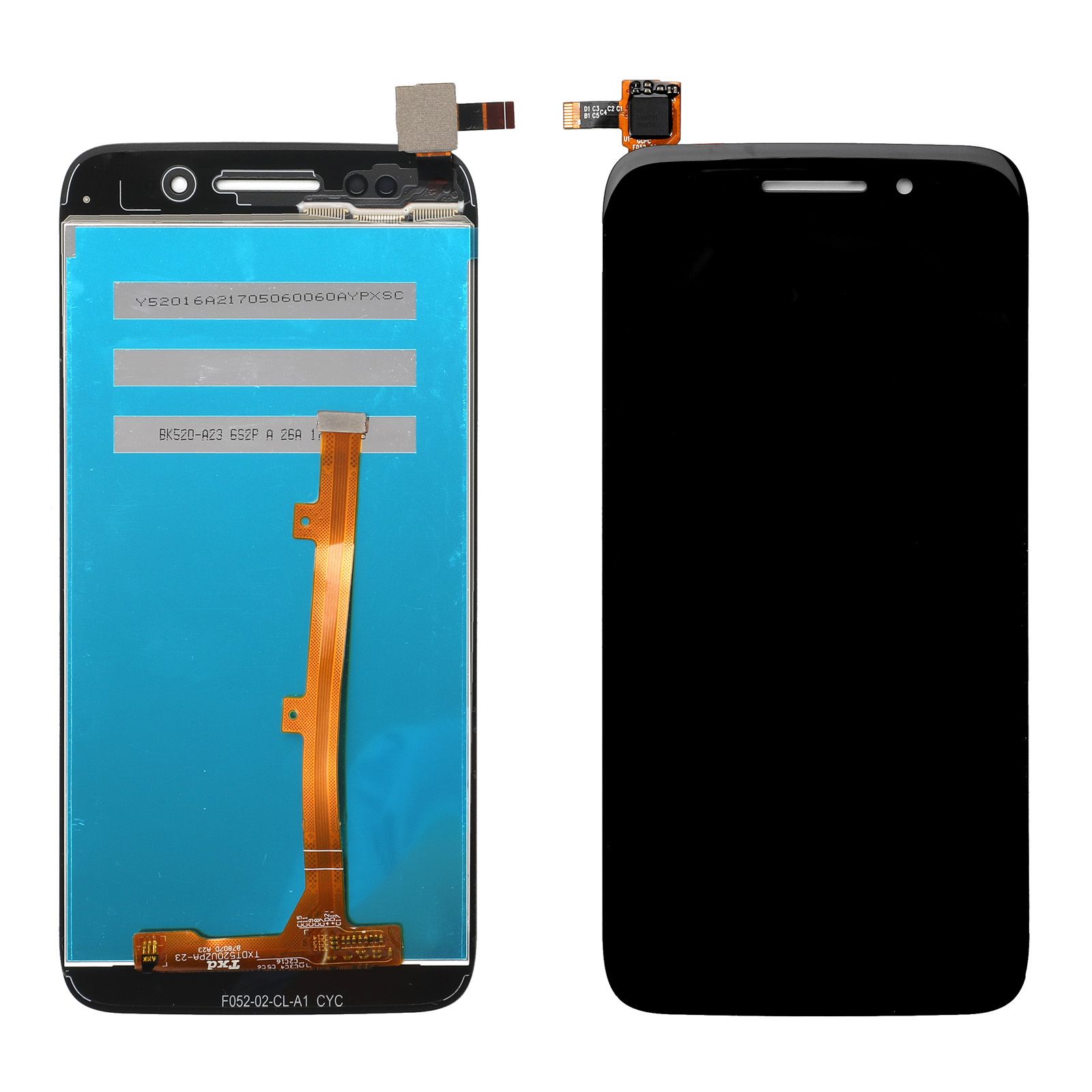 Écran LCD Complet + Vitre Tactile Pour Alcatel Idol 3 5.5" - Noir, Neuf En Emballage D'origine