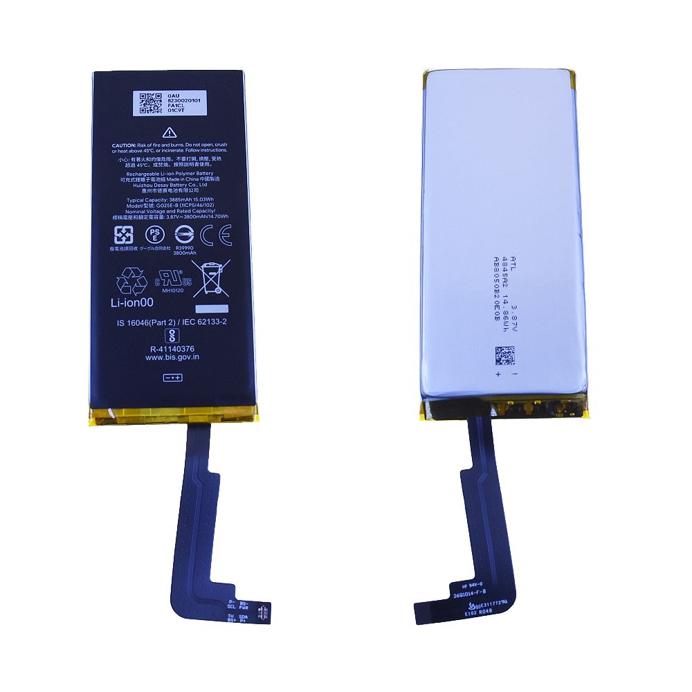 Batteria Ricambio Google Pixel 4A G025J-B - Kit Sostituzione Con Toolkit (Non Per 4A 5G)