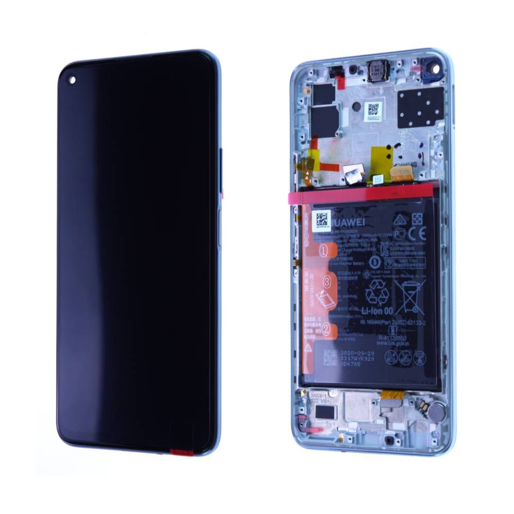 Kit écran LCD + Vitre Tactile Pour Huawei P40 Lite E - Complet Sur Châssis + Outils, Neuf