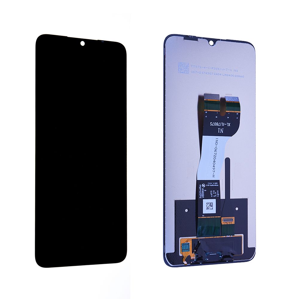 Écran Complet Reconditionné Pour Samsung Galaxy A05S (A057F) - Avec Châssis - Noir