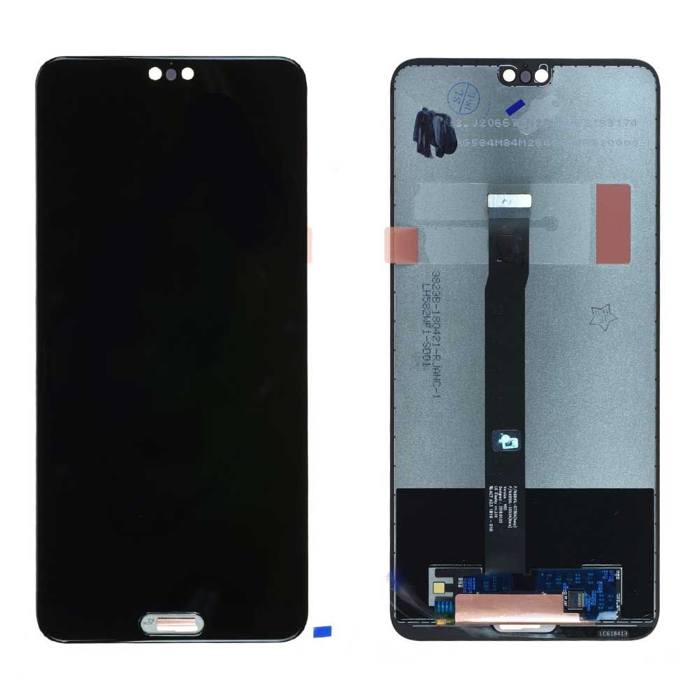 Écran + Tactile De Remplacement Pour Huawei P20 Noir - Pièce Détachée Neuve D'origine - Remplace Ton écran Cassé