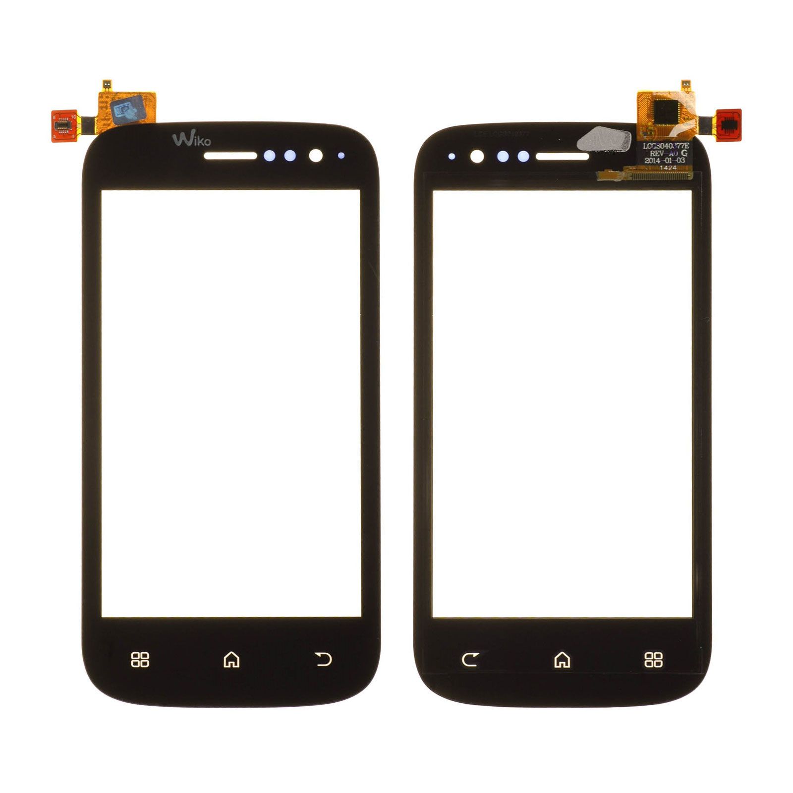 Ventouse Vitre Vitre Tactile - Wiko Sunset Pièces Détachées Wiko Sunset Lunette De Visee - Foto 2