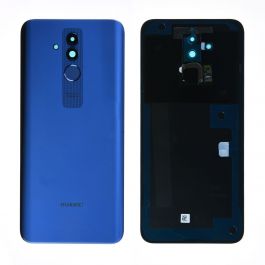 Vitre Arrière Avec Lentille Caméra Pour Huawei Mate 20 Lite - Bleu - Neuf