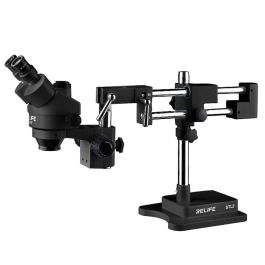 Microscope Trinoculaire Composé 40X-5000X Microscope Biologique Mise au Point Grossière et
