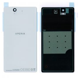 Cache Batterie Et Vitre Arrière Pour Sony Z C6602 - Noir, Pièce De Rechange Neuve