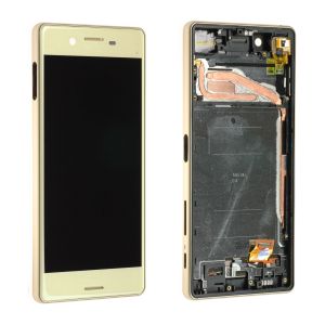 Écran Sony Xperia X (F5121) Lime Gold + Châssis (Origine)