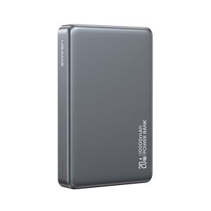 Power Bank Batterie Externe (10000 mAh) Magnétique 20W sans fil USB-C Usams CD242 CY Series Noir