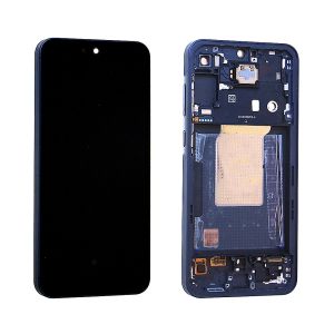 Écran Samsung Galaxy A55 5G (A556B) Bleu + Châssis Occasion Grade A