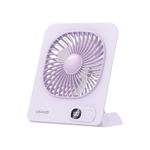 Mini Ventilateur magnétique (2000 mAh) Usams ZB363 - BC Series Violet