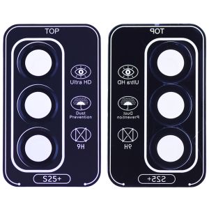 Protections Objectifs Caméra Arrière Samsung Galaxy S25+ 5G (S936B) Ultra HD 9H Noir