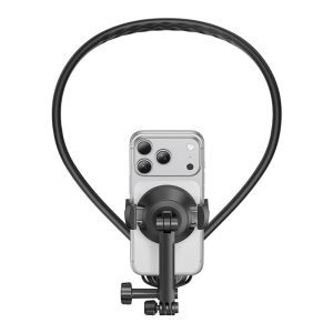 Support Téléphone Magnétique avec Collier Rotatif 360° Usams JOY02 Noir