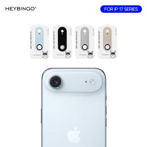 Verre trempé caméra arrière iPhone Air Heybingo intégral Bleu Gris
