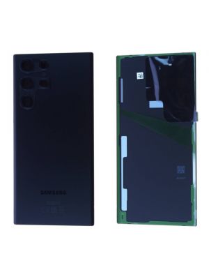 Vitre arrière Samsung Galaxy S22 Ultra (S908B) Noir Origine