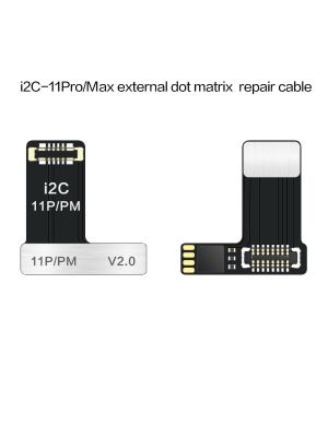 Nappe de réparation face ID Tag-On FPC à clipser sans soudure i2C iPhone 11 Pro / 11 Pro Max