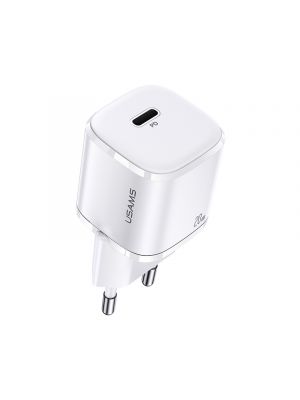 Chargeur USB-C 20W PD (Fast Charge) US-CC124 Usams Blanc
