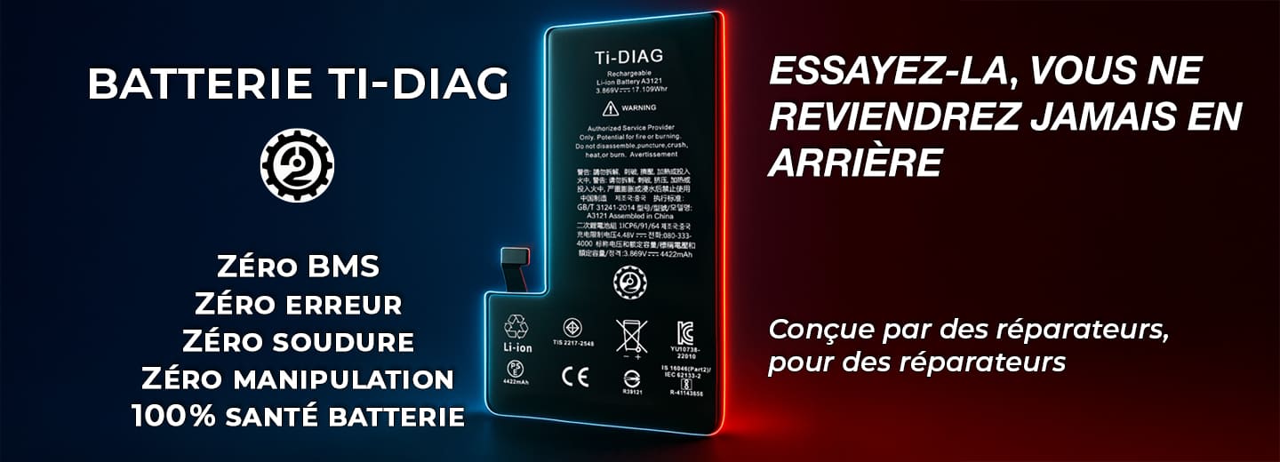 Batterie iPhone Ti-DIAG